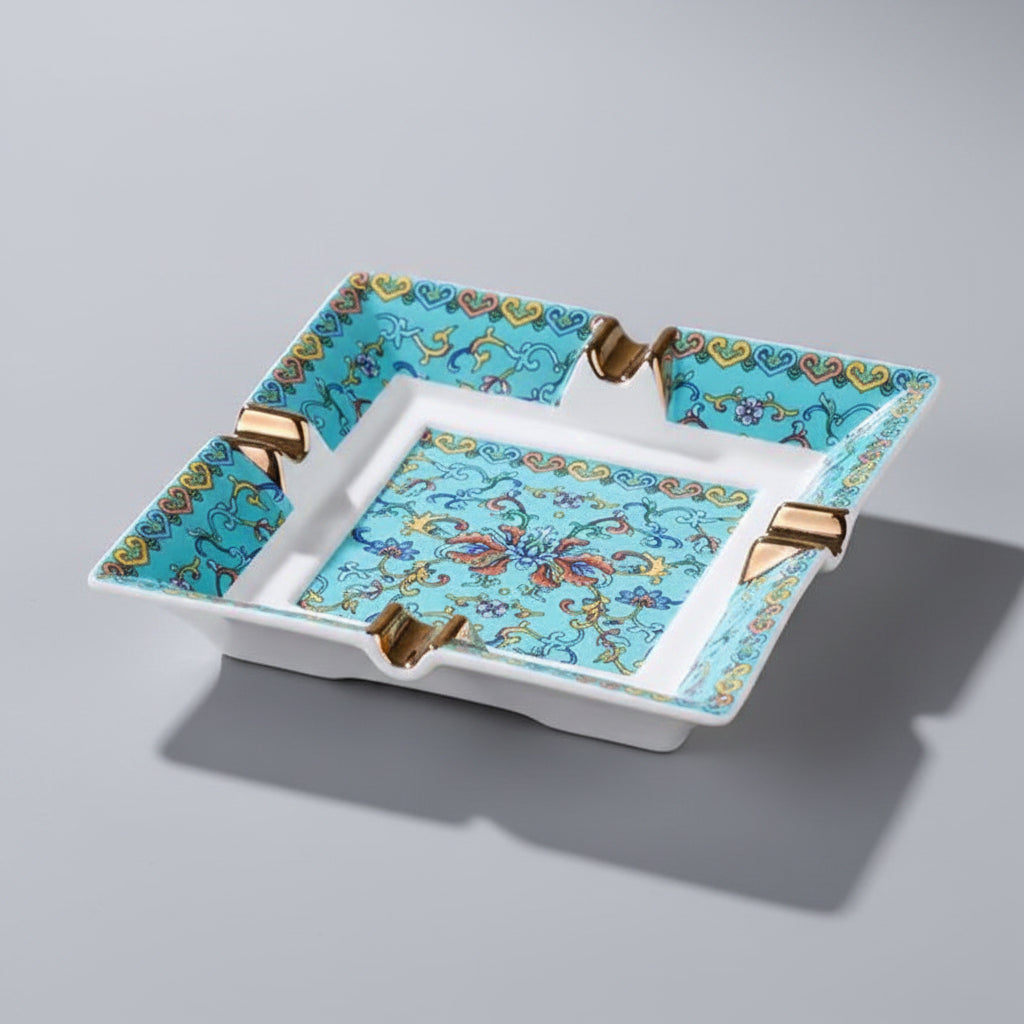 Large Ceramic Ashtray Fashion Cigar Home Bar...........