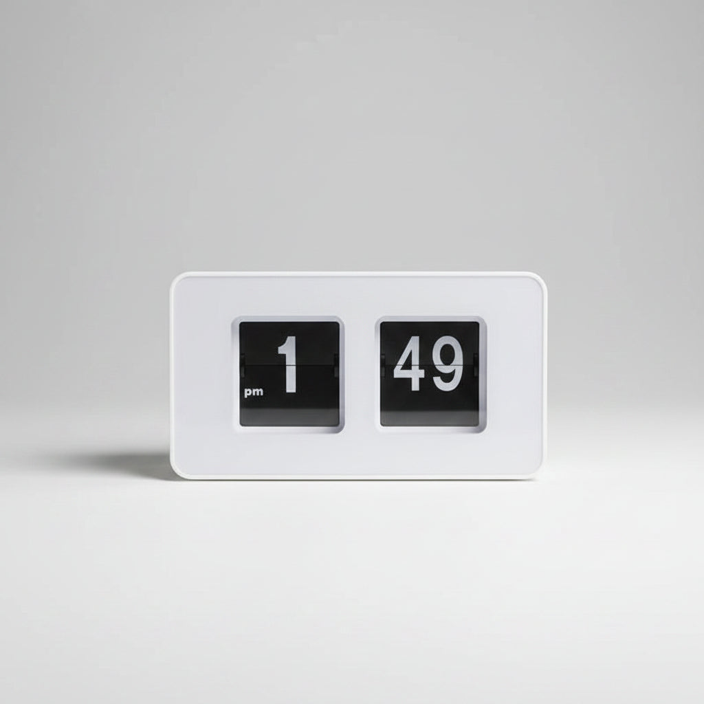 Creative Home Retro Flip Digital Clock.
