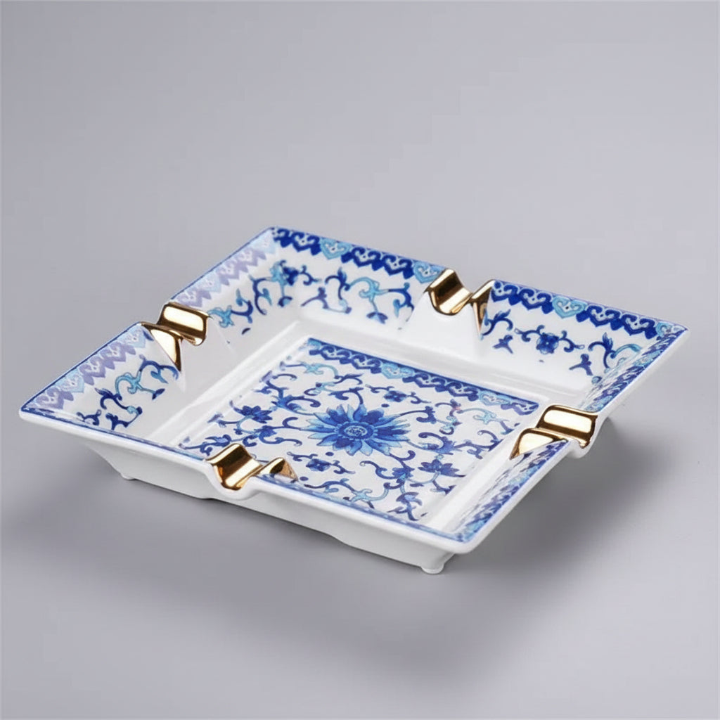 Large Ceramic Ashtray Fashion Cigar Home Bar..........