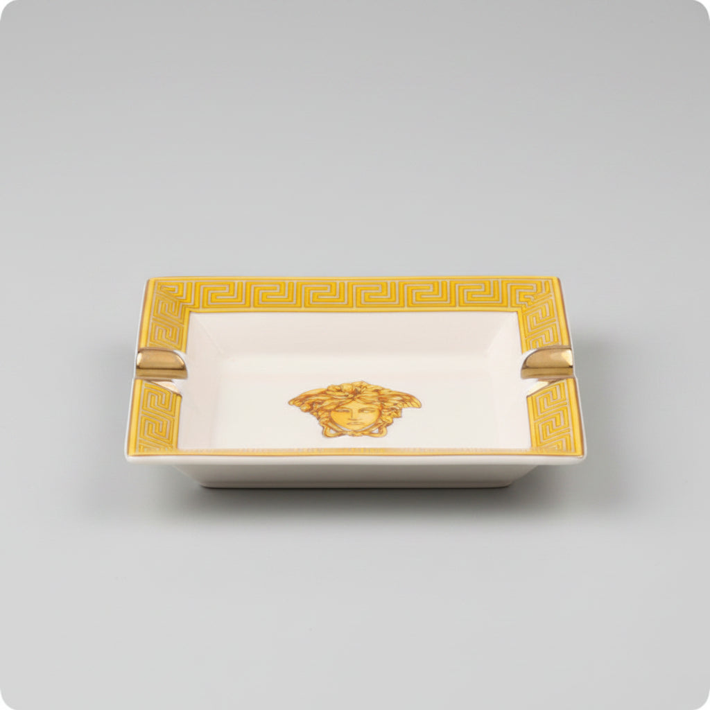 Large Ceramic Ashtray Fashion Cigar Home Bar........
